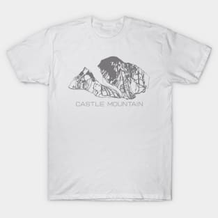 Castle Mountain Resort 3D T-Shirt